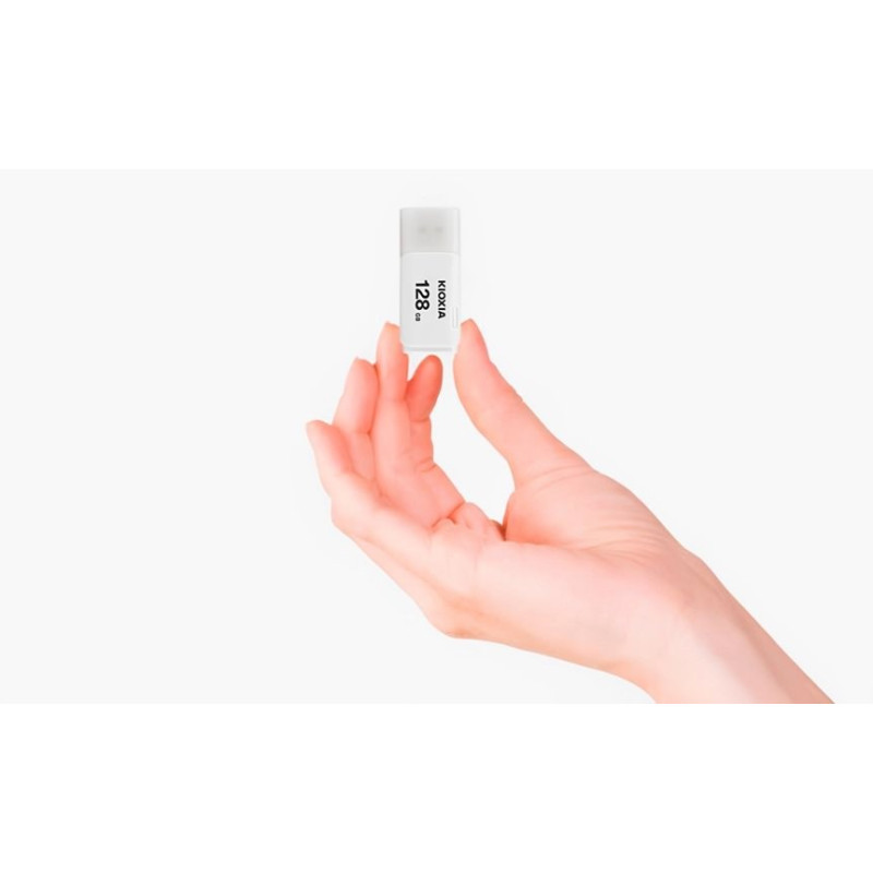 Флеш-накопичувач Kioxia USB 128GB TransMemory U202 White (LU202W128GG4)
