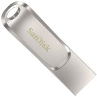 USB флеш накопичувач SanDisk 1TB Ultra Dual Luxe Silver USB 3.2/Type-C (SDDDC4-1T00-G46)