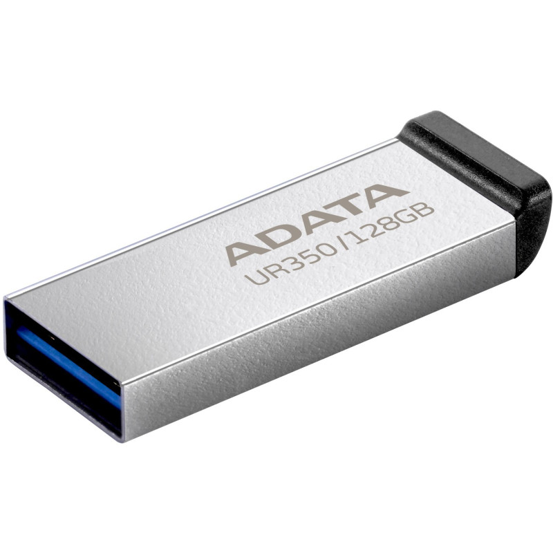 USB флеш накопичувач ADATA 128GB UR 350 Silver/Black USB 3.2 (UR350-128G-RSR/BK)