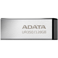 USB флеш накопичувач ADATA 128GB UR 350 Silver/Black USB 3.2 (UR350-128G-RSR/BK)