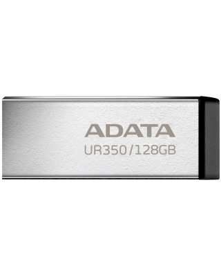 USB флеш накопичувач ADATA 128GB UR 350 Silver/Black USB 3.2 (UR350-128G-RSR/BK)