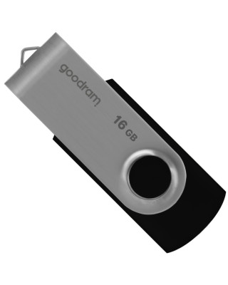 USB флеш-накопичувач Goodram 16GB UTS3 (Twister) Black (UTS3-0160K0R11)