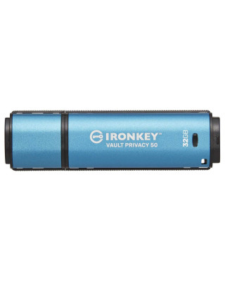 USB флеш накопичувач Kingston 32GB IronKey Vault Privacy 50 USB 3.2 (IKVP50/32GB)