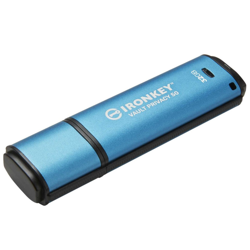 USB флеш накопичувач Kingston 32GB IronKey Vault Privacy 50 USB 3.2 (IKVP50/32GB)