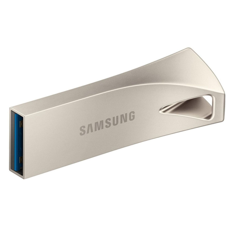USB флеш накопичувач Samsung 64GB Bar Plus Silver USB 3.1 (MUF-64BE3/APC)