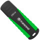USB флеш накопичувач Transcend 256GB JetFlash 810 Rugged Black/Green (TS256GJF810) (FFUFTR02133)