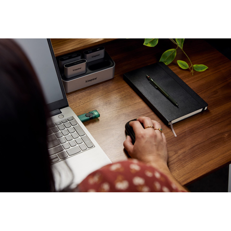 USB флеш-накопичувач Kingston USB3.2 256GB Type-C DataTraveler Duo Green (DTDEG2/256GB)