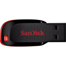 USB флеш накопичувач SanDisk 64GB Cruzer Blade Black/red USB 2.0 (SDCZ50-064G-B35)