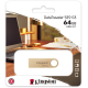 Флеш-пам'ять USB Kingston DataTraveller SE9 G3 64GB USB 3.2 Gen 1 Gold (DTSE9G3/64GB)