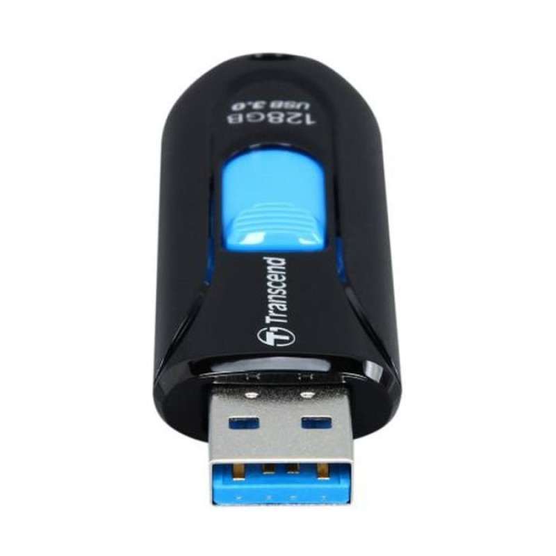 USB флеш накопичувач Transcend 128GB JetFlash 790 Black USB 3.0 (TS128GJF790K)