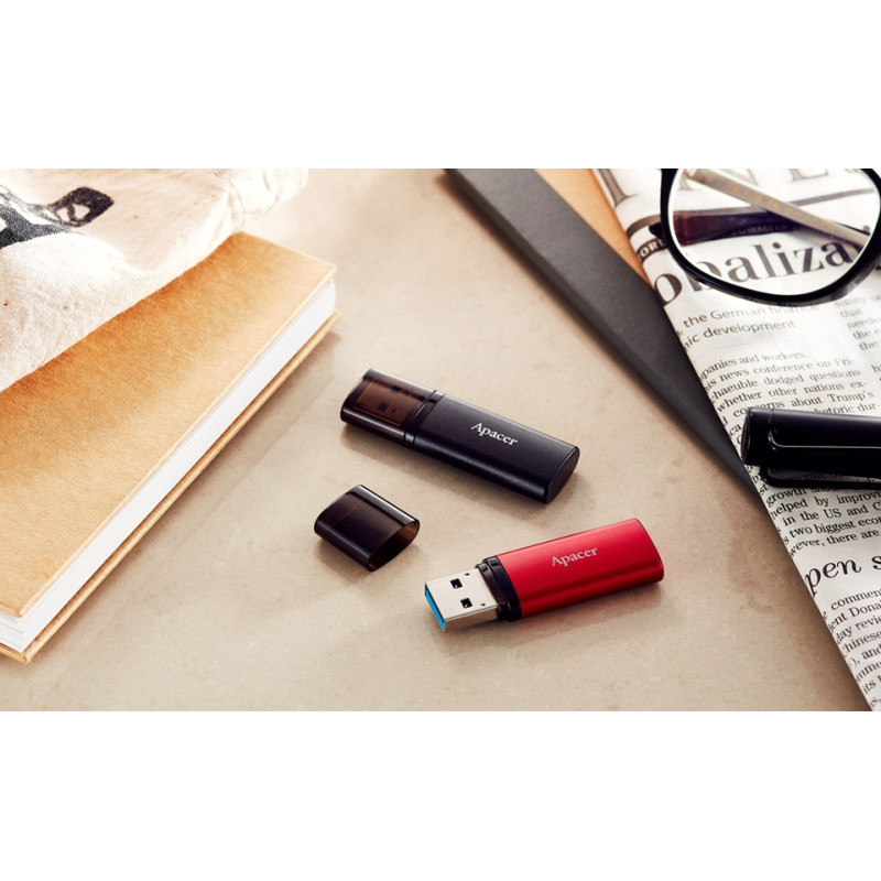 USB флеш-накопичувач Apacer 64GB AH25B Red (AP64GAH25BR-1)