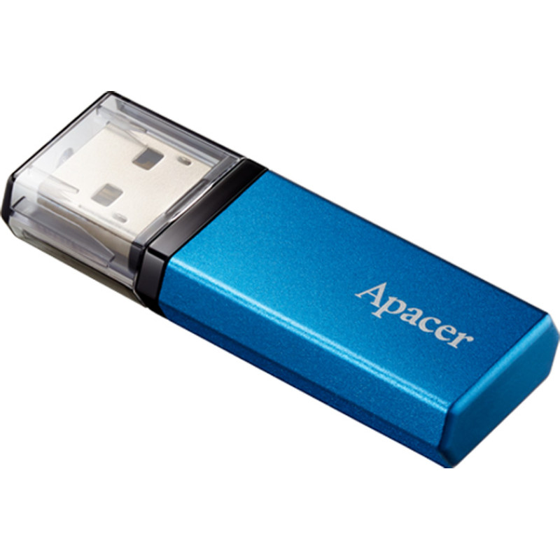 USB флеш-накопичувач Apacer 64GB AH25C Ocean Blue (AP64GAH25CU-1)