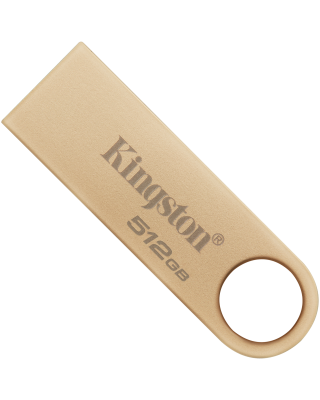 Флешка USB Kingston DataTraveler SE9 G3 512GB Gold (DTSE9G3/512GB)