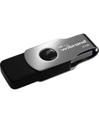 USB флеш накопичувач Wibrand 256GB Lizard Black USB 3.2 (WI3.2/LI256P9B)