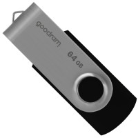 USB флеш-накопичувач Goodram 64GB UTS3 (Twister) Black (UTS3-0640K0R11)