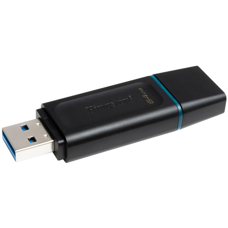 USB флеш-накопичувач Kingston 64GB DataTraveler Exodia Black/Blue 2 Pieces (DTX/64GB-2P)