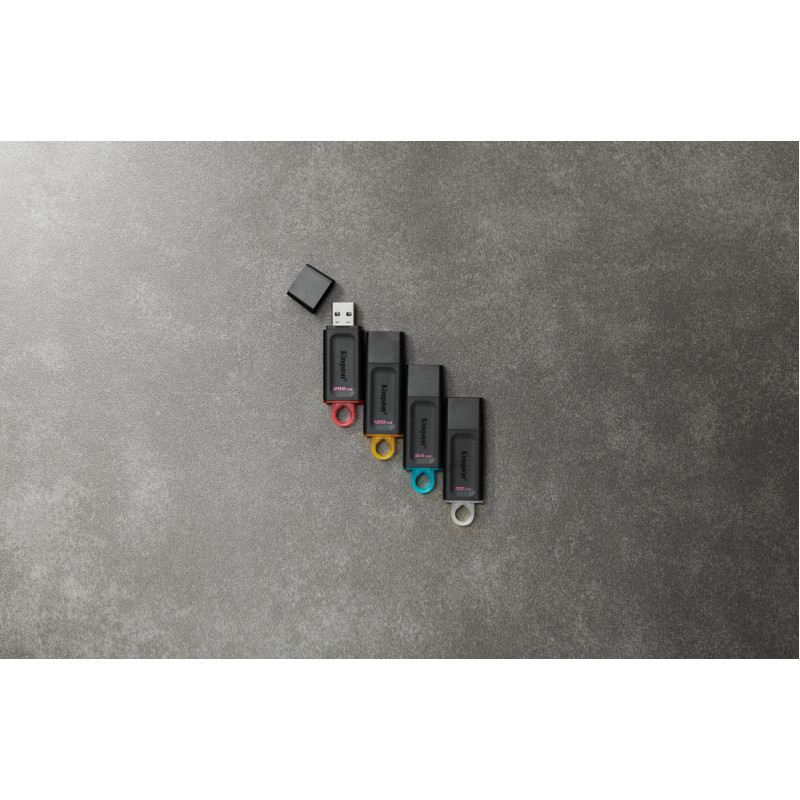 USB флеш-накопичувач Kingston 64GB DataTraveler Exodia Black/Teal (DTX/64GB)