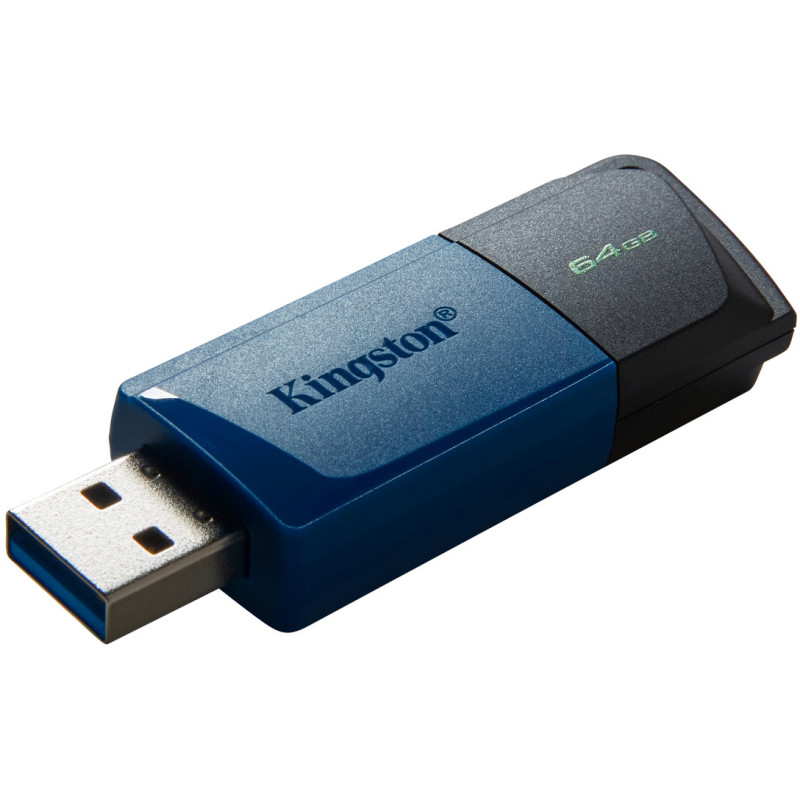 USB флеш-накопичувач Kingston 64GB DataTraveler Exodia M Black/Blue (DTXM/64GB)