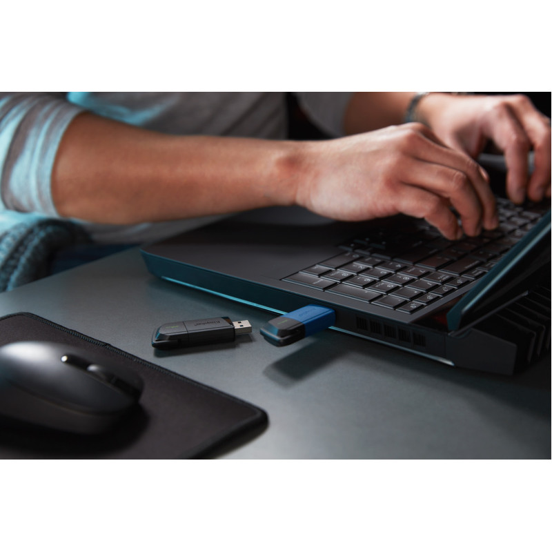 USB флеш-накопичувач Kingston 64GB DataTraveler Exodia M Black/Blue (DTXM/64GB)