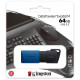 USB флеш-накопичувач Kingston 64GB DataTraveler Exodia M Black/Blue (DTXM/64GB)