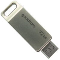 Флеш-накопичувач USB Goodram 32GB OTG Type-C ODA3 Silver (ODA3-0320S0R11)