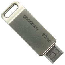 Флеш-накопичувач USB Goodram 32GB OTG Type-C ODA3 Silver (ODA3-0320S0R11)