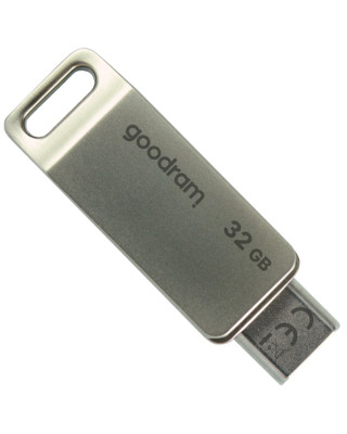 Флеш-накопичувач USB Goodram 32GB OTG Type-C ODA3 Silver (ODA3-0320S0R11)