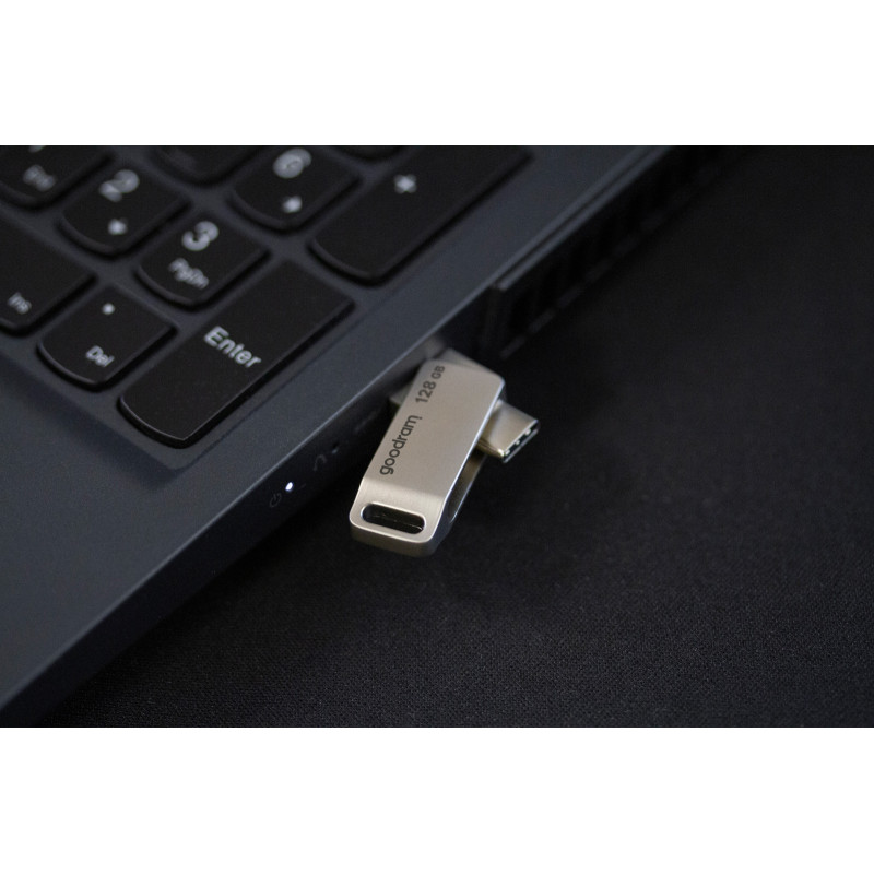 Флеш-накопичувач USB Goodram 32GB OTG Type-C ODA3 Silver (ODA3-0320S0R11)