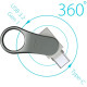 Флеш-пам'ять USB Silicon Power Mobile S80 32GB Silver (SP032GBUC3C80V1S)