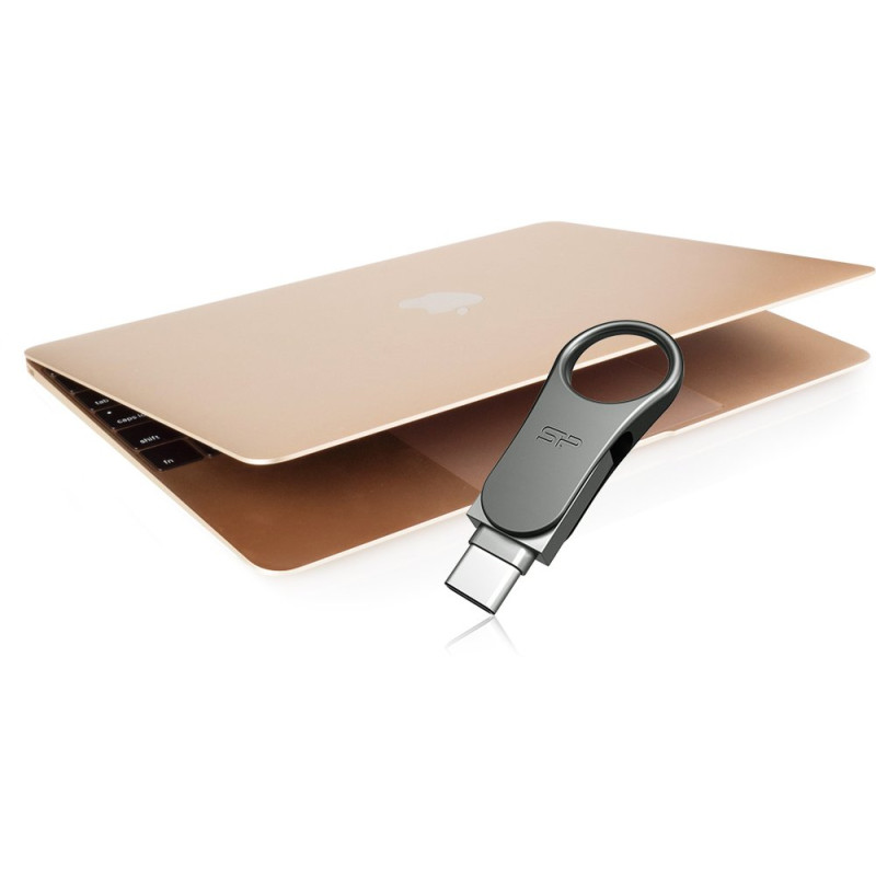 Флеш-пам'ять USB Silicon Power Mobile S80 32GB Silver (SP032GBUC3C80V1S)