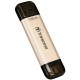 USB флешка Transcend 128GB USB 3.2+Type-C JetFlash 930 Black (TS128GJF930C)