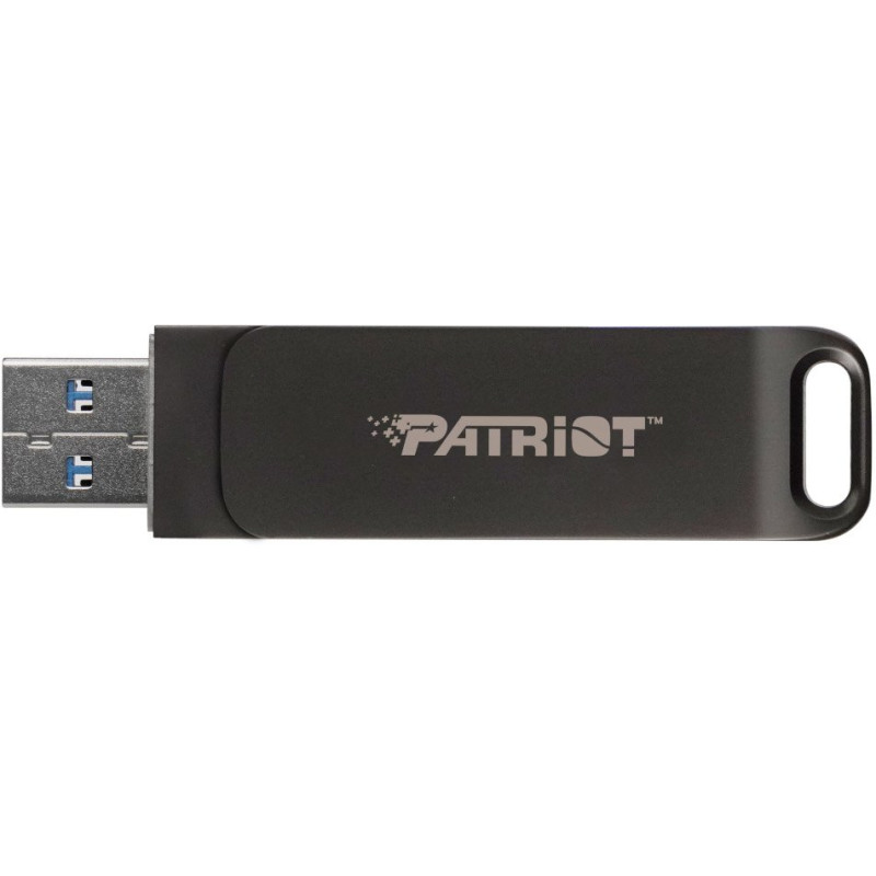 USB флеш накопичувач Patriot 64GB Rage R550 Matte Black USB/Type-C 3.2 (PE64GR550DSAD)