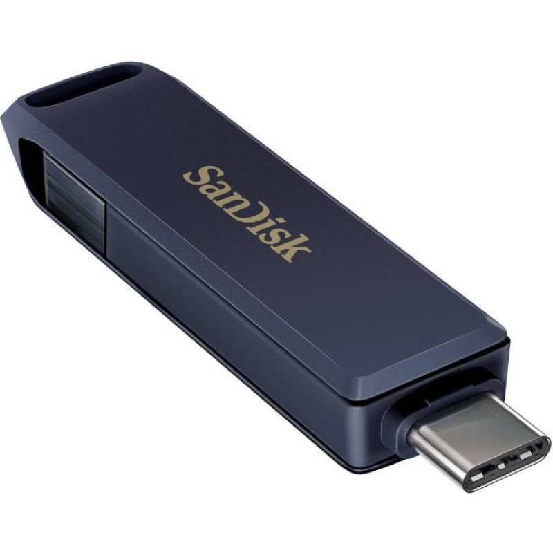 USB флеш накопичувач SanDisk 128GB Phone Drive для iPhone Metallic Sky Lightning/Type-C U