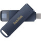 USB флеш накопичувач SanDisk 128GB Phone Drive для iPhone Metallic Sky Lightning/Type-C U