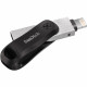 USB флеш накопичувач SanDisk 64GB iXpand Go USB 3.0 / Lightning (SDIX60N-064G-GN6NN)