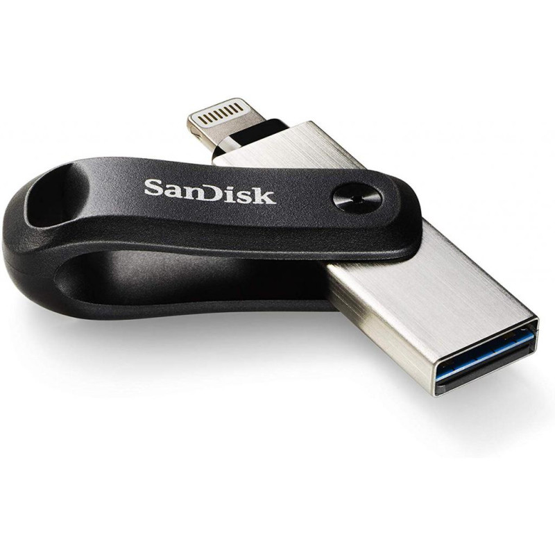 USB флеш накопичувач SanDisk 64GB iXpand Go USB 3.0 / Lightning (SDIX60N-064G-GN6NN)