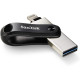 USB флеш накопичувач SanDisk 64GB iXpand Go USB 3.0 / Lightning (SDIX60N-064G-GN6NN)