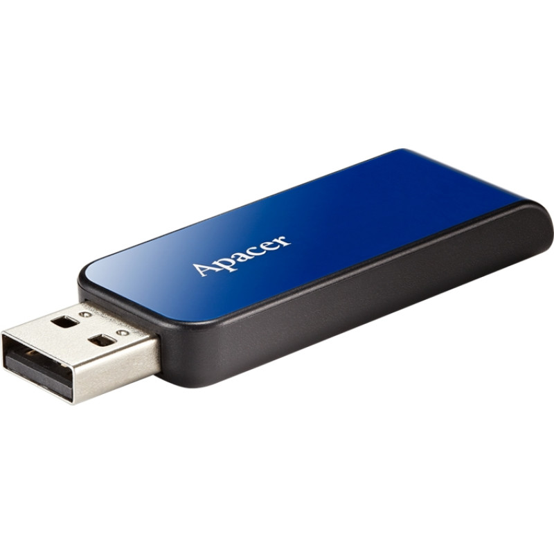 USB флеш-накопичувач Apacer 64GB AH334 Blue (AP64GAH334U-1)