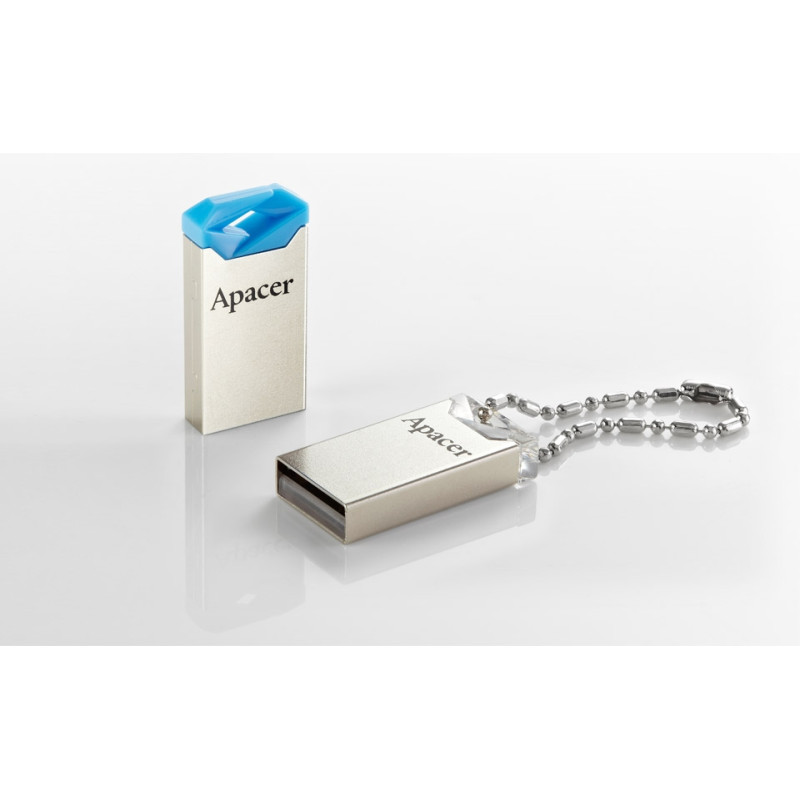 USB флеш-накопичувач Apacer 32GB AH111 Silver/Crystal (AP32GAH111CR-1)