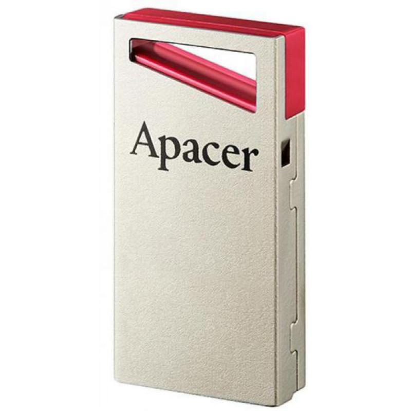 USB флеш-накопичувач Apacer 32GB AH112 Gold/Red (AP32GAH112R-1)
