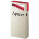 USB флеш-накопичувач Apacer 32GB AH112 Gold/Red (AP32GAH112R-1)