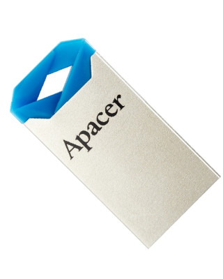 USB флеш-накопичувач Apacer 64GB AH111 Silver/Blue (AP64GAH111U-1)