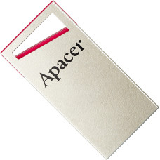 USB флеш-накопичувач Apacer 64GB AH112 Gold/Red (AP64GAH112R-1)