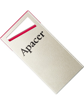 USB флеш-накопичувач Apacer 64GB AH112 Gold/Red (AP64GAH112R-1)