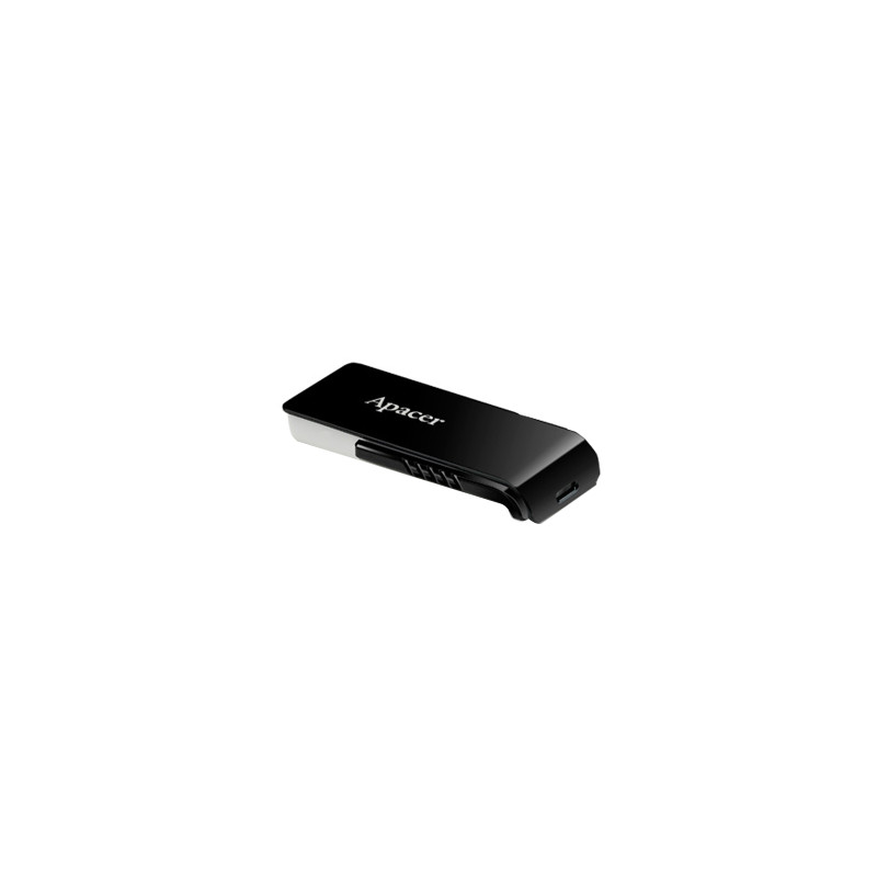 USB флеш накопичувач Apacer 128GB AH350 Black RP USB3.0 (AP128GAH350B-1)