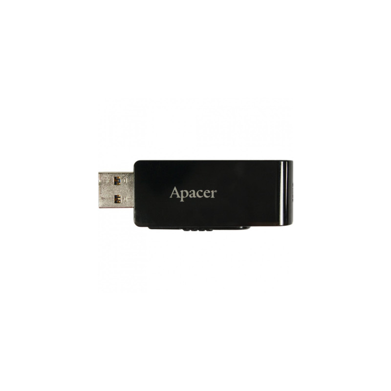 USB флеш накопичувач Apacer 128GB AH350 Black RP USB3.0 (AP128GAH350B-1)