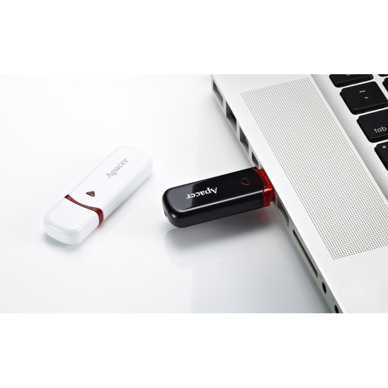 USB флеш-накопичувач Apacer 64GB AH333 White (AP64GAH333W-1)