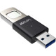 Флеш пам'ять USB Lexar JumpDrive Fingerprint F35 Pro 256GB USB 3.2 Gen 1 (LJDF35P256G-RNBNG)
