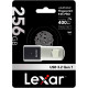 Флеш пам'ять USB Lexar JumpDrive Fingerprint F35 Pro 256GB USB 3.2 Gen 1 (LJDF35P256G-RNBNG)