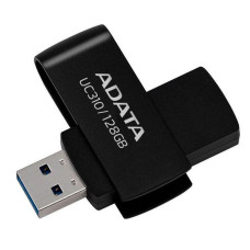 USB флеш накопичувач ADATA 128GB UC310 USB 3.2 Black (UC310-128G-RBK)